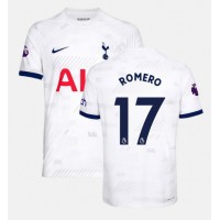 Pánský Fotbalový dres Tottenham Hotspur Cristian Romero #17 2023-24 Domácí Krátký Rukáv